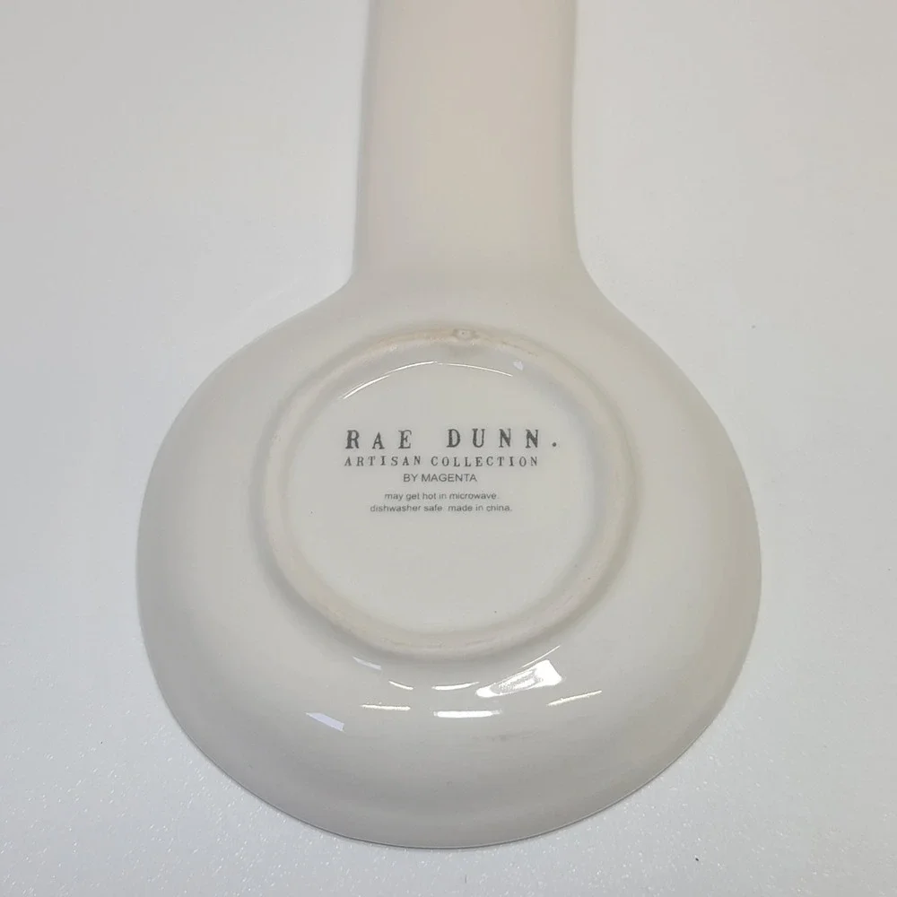 Rae Dunn SPOON Rest & NICE Cheese Hot Serving Artisan Collection By Magenta